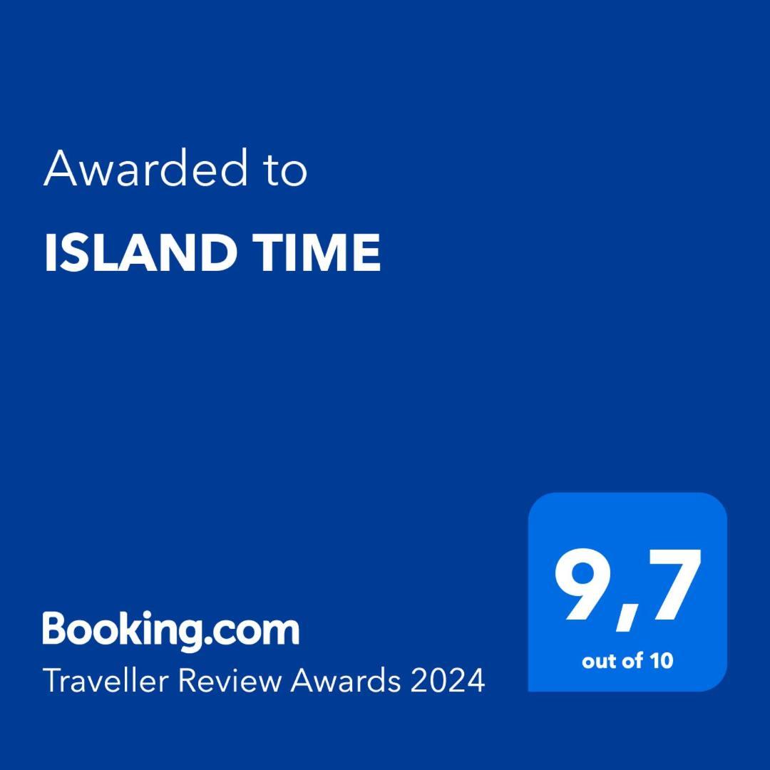 Island Time Daire Sakız Dış mekan fotoğraf